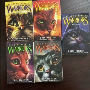 warriors the new prophecy erin hunter books